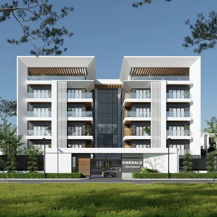 EMERALD APARTMENT __ Behance